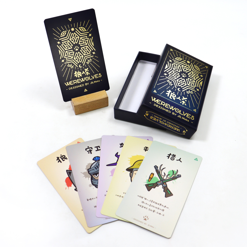 狼人(rén)殺桌遊卡牌定制(zhì) 狼人(rén)殺桌遊卡牌定制(zhì)